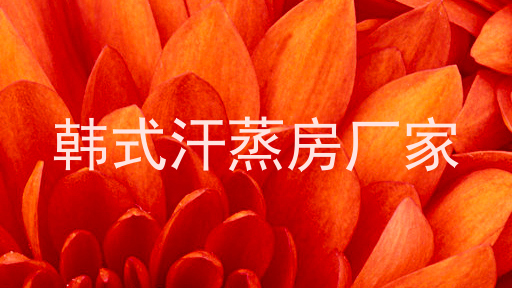 韩式汗蒸房厂家