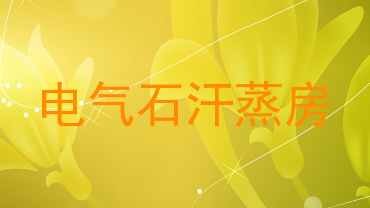 电气石汗蒸房