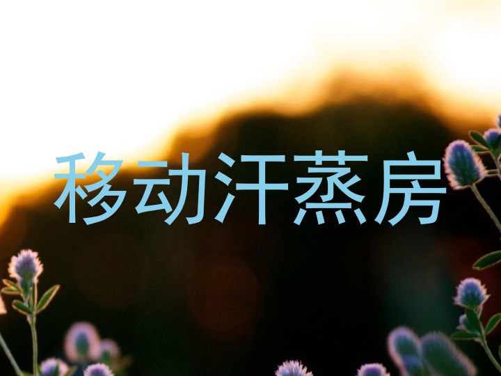 移动汗蒸房