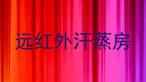 远红外汗蒸房