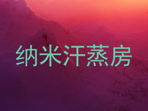 纳米汗蒸房