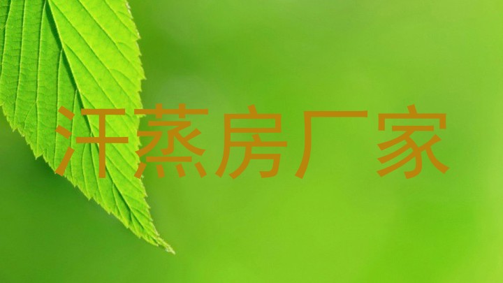 汗蒸房厂家
