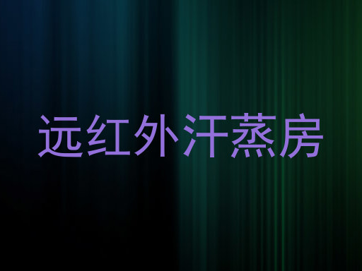 远红外汗蒸房