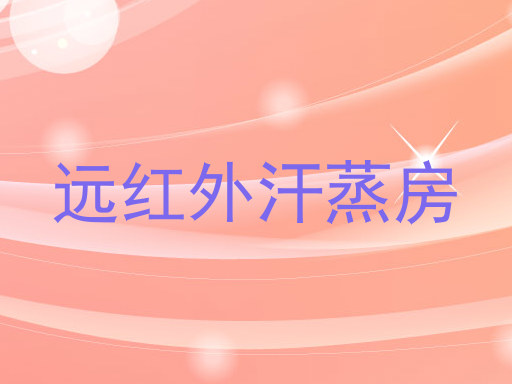 远红外汗蒸房