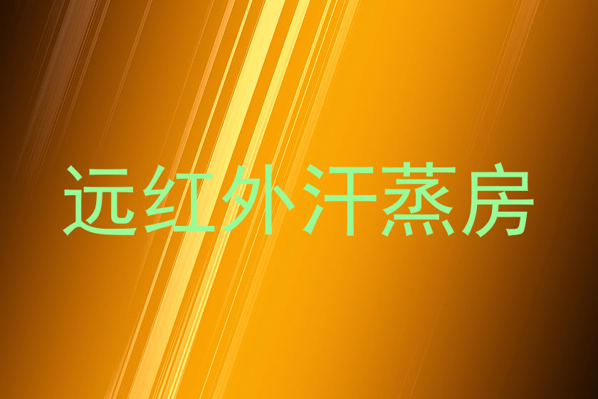 远红外汗蒸房