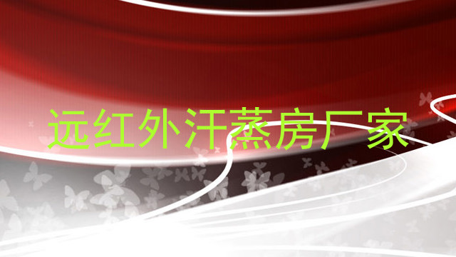 远红外汗蒸房厂家