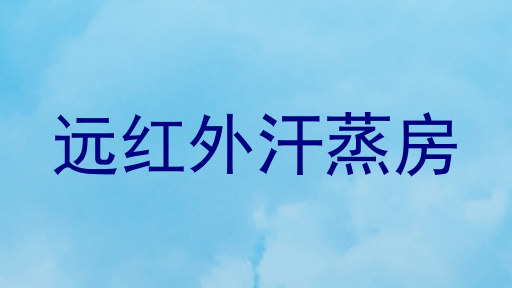 远红外汗蒸房