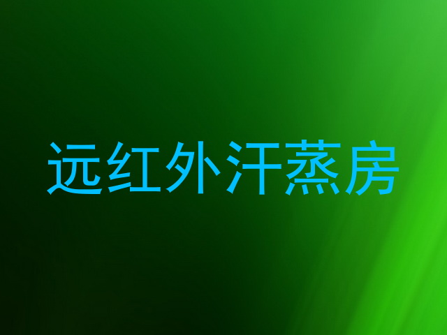 远红外汗蒸房