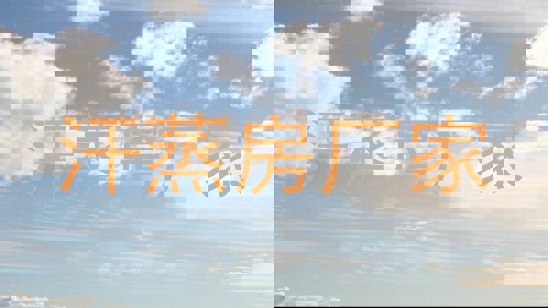 汗蒸房厂家