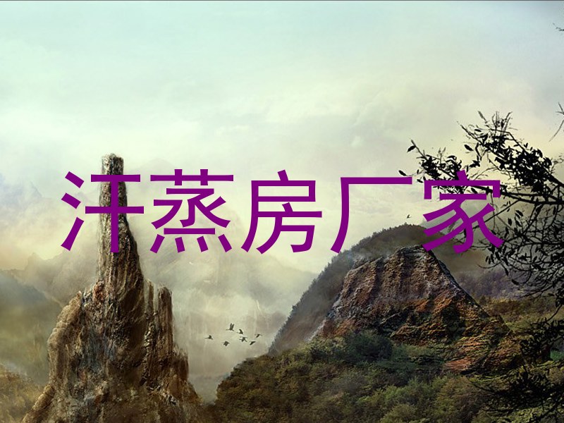 汗蒸房厂家