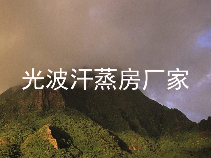 光波汗蒸房厂家