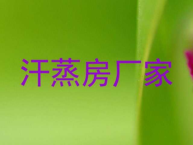 汗蒸房厂家