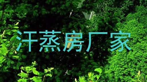 汗蒸房厂家