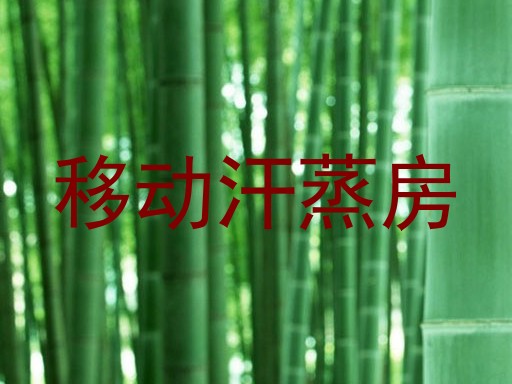 移动汗蒸房