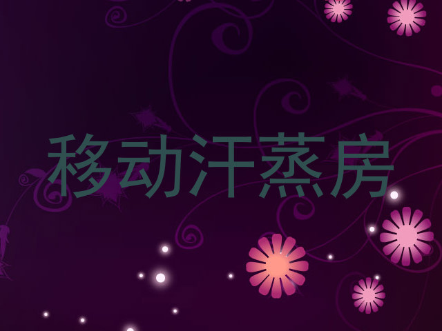 移动汗蒸房