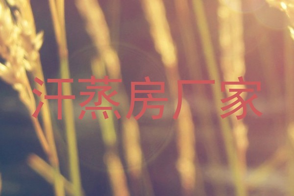汗蒸房厂家
