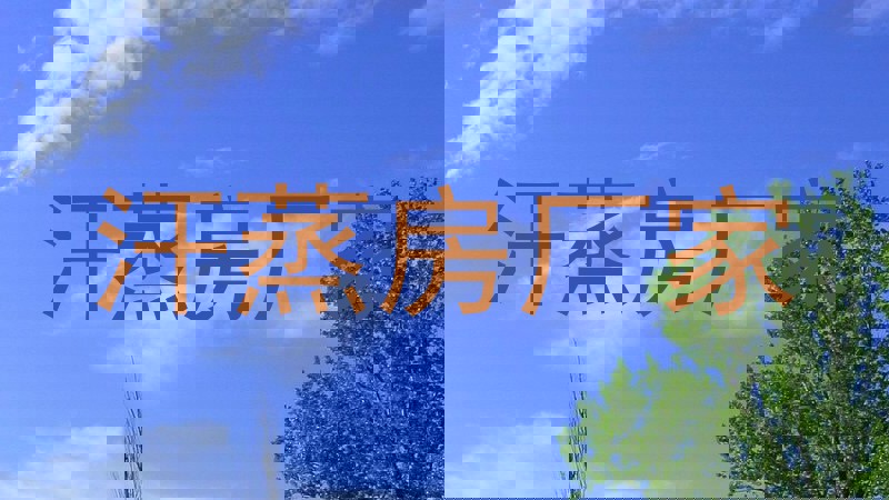 汗蒸房厂家
