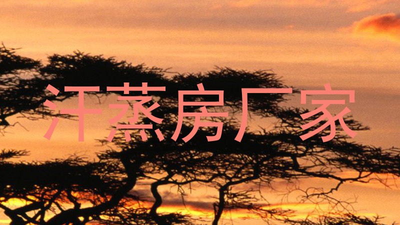 汗蒸房厂家