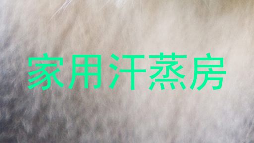 家用汗蒸房