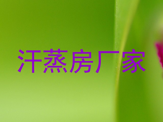 汗蒸房厂家