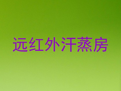 远红外汗蒸房