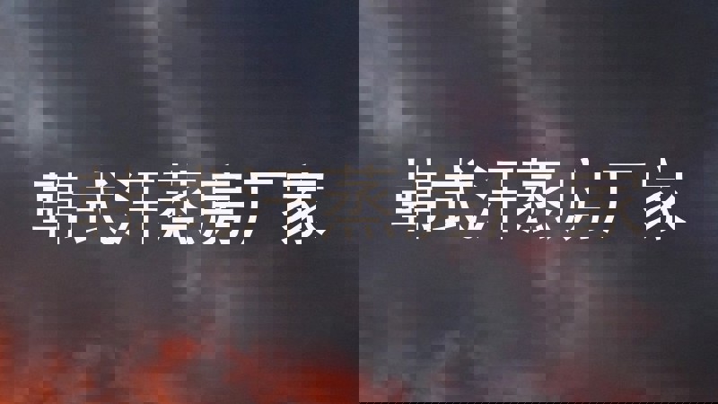 韩式汗蒸房厂家