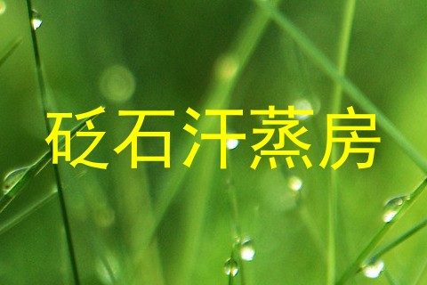 砭石汗蒸房