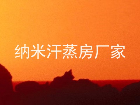 纳米汗蒸房厂家