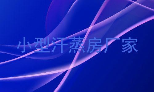 小型汗蒸房厂家