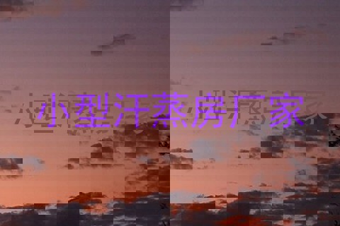 小型汗蒸房厂家