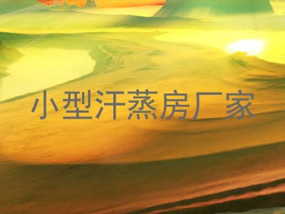 小型汗蒸房厂家