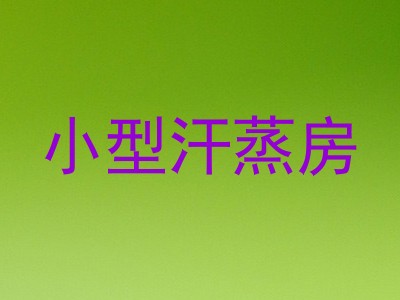 小型汗蒸房