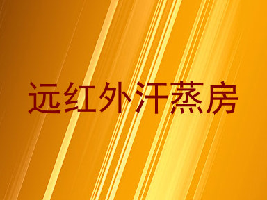 远红外汗蒸房
