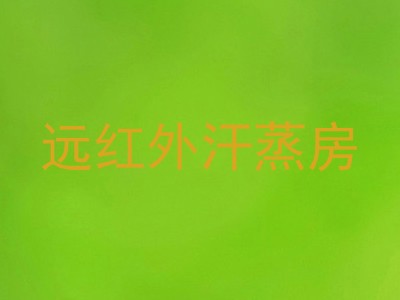 远红外汗蒸房