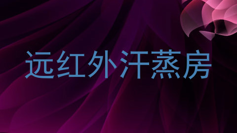 远红外汗蒸房