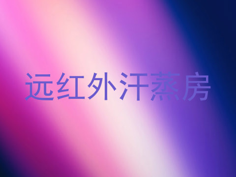 远红外汗蒸房