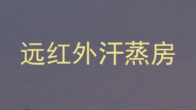 远红外汗蒸房