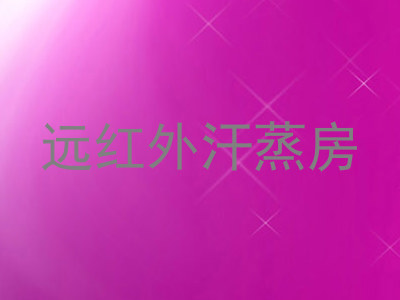 远红外汗蒸房