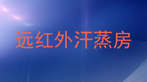 远红外汗蒸房