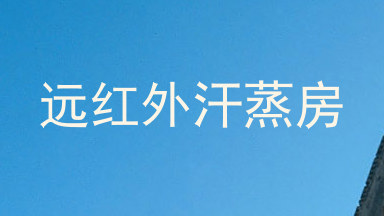 远红外汗蒸房