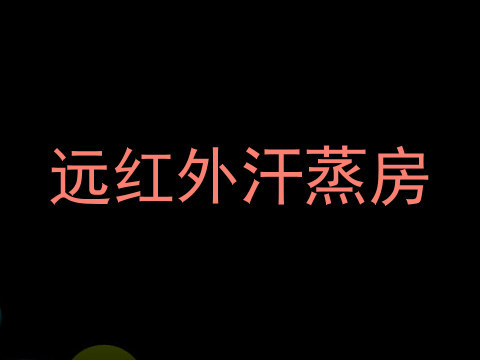远红外汗蒸房