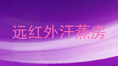 远红外汗蒸房