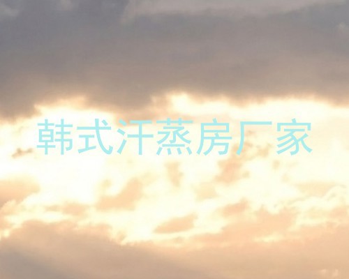 韩式汗蒸房厂家