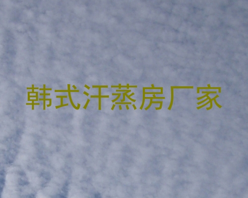 韩式汗蒸房厂家