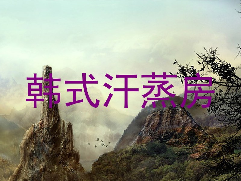 韩式汗蒸房