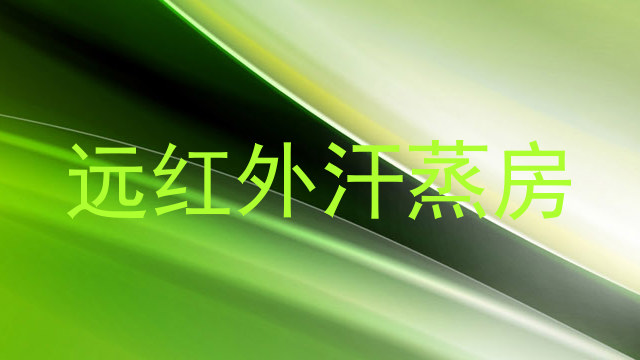 远红外汗蒸房