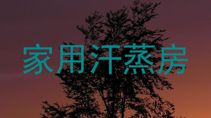 家用汗蒸房
