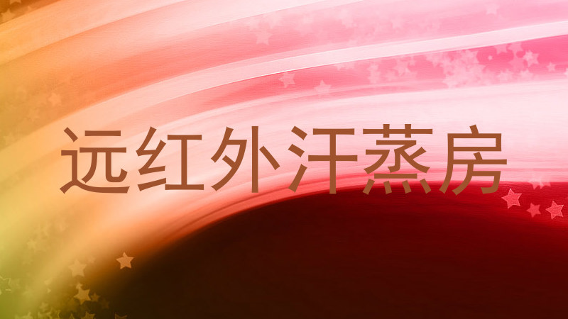 远红外汗蒸房