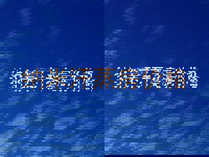 纳米汗蒸房价格