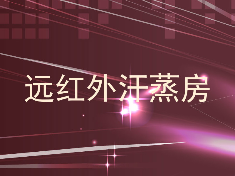 远红外汗蒸房